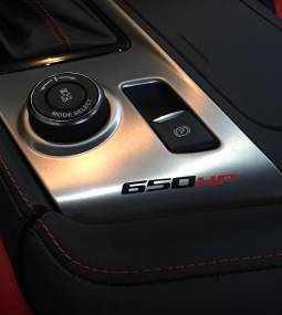650HP Center Console Decal for C7 Corvette Z06